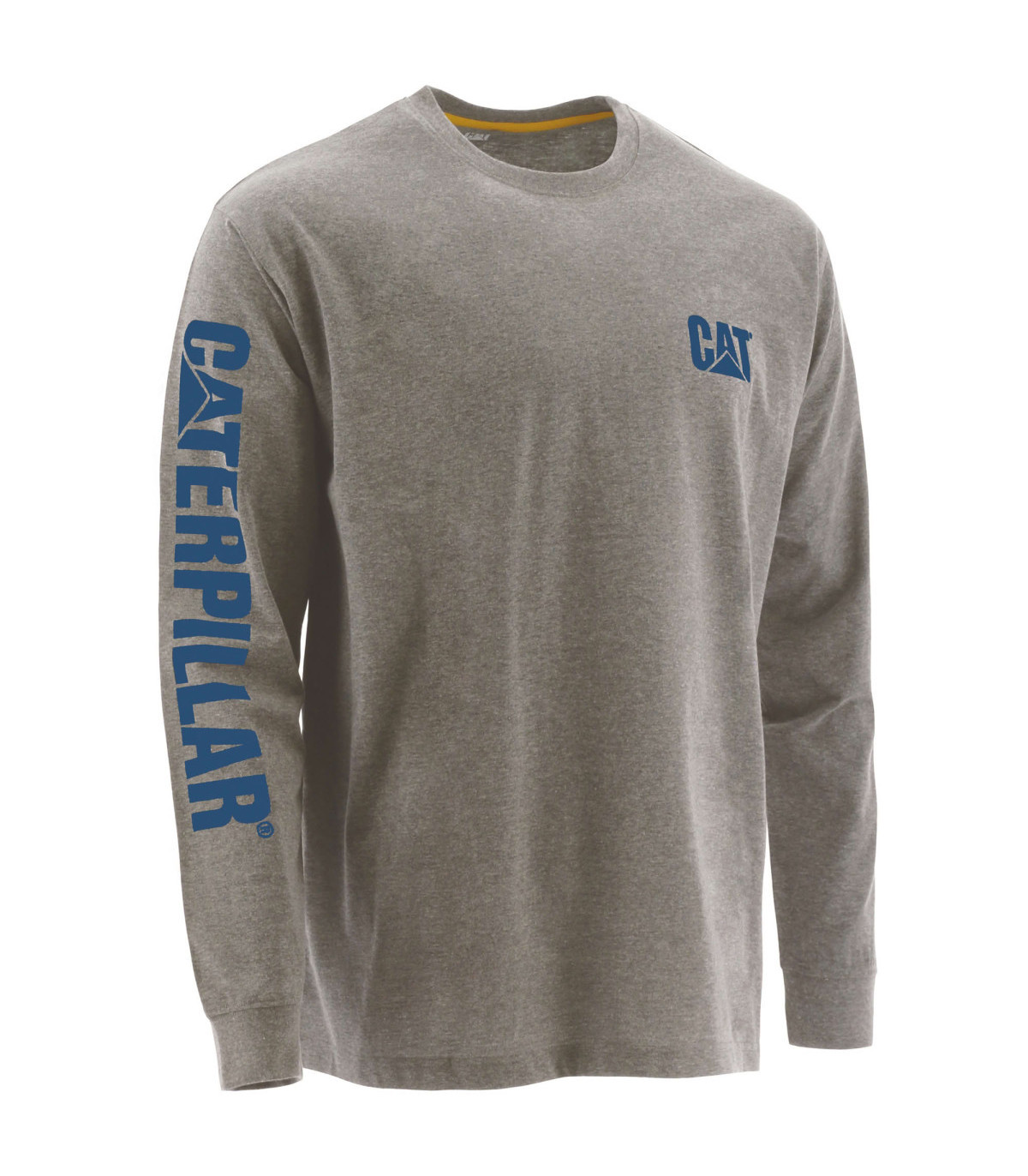 TEE-SHIRT MANCHES LONGUES TRADEMARK BANNER GRIS