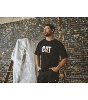 TEE-SHIRT TRADEMARK LOGO NOIR