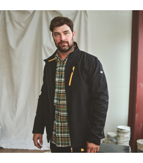 VESTE SOFTSHELL ESSENTIAL NOIR