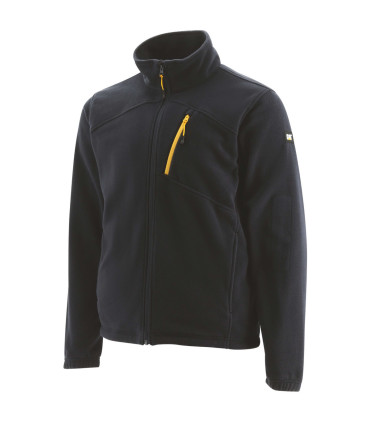 VESTE POLAIRE DE TRAVAIL ZIPPÉE ESSENTIAL FZ FLEECE NOIR