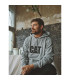 SWEAT À CAPUCHE TRADEMARK GRIS