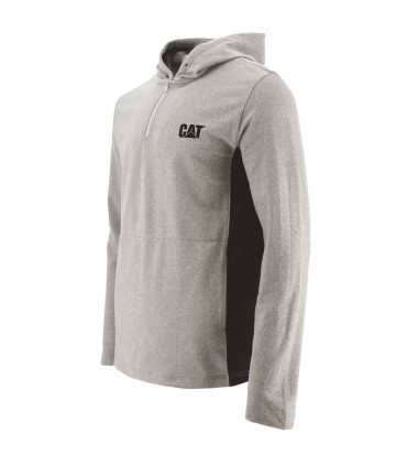 SWEAT DE TRAVAIL À CAPUCHE COOLMAX GRIS