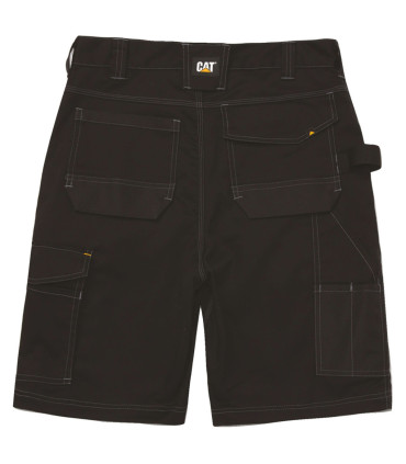 SHORT DE TRAVAIL ESSENTIAL STRETCH NOIR