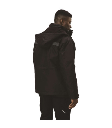 PARKA DE TRAVAIL HEAVY NOIR
