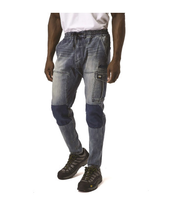 PANTALON DE TRAVAIL DYNAMIC DENIM BLEU