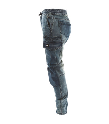 PANTALON DE TRAVAIL DYNAMIC DENIM BLEU