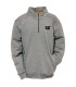 SWEAT SHIRT COL CAMIONNEUR CANYON GRIS