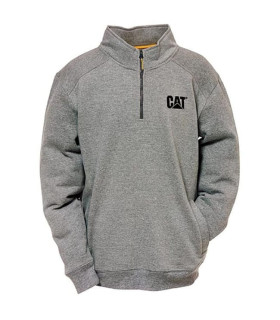 SWEAT SHIRT COL CAMIONNEUR CANYON GRIS