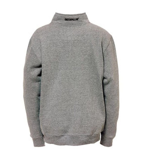 SWEAT SHIRT COL CAMIONNEUR CANYON GRIS