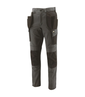 PANTALON DE TRAVAIL ESSENTIALS KNEE GRIS