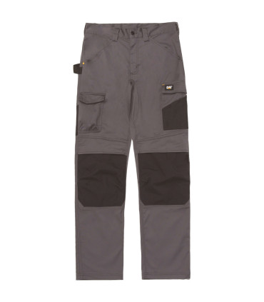 PANTALON DE TRAVAIL ESSENTIAL KNEE POCKET STRETCH GRIS