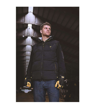 GILET DE TRAVAIL SANS MANCHE ARTIC ZONE NOIR