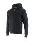 SWEAT DE TRAVAIL ZIPPÉ À CAPUCHE ESSENTIALS ZIP NOIR