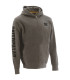 SWEAT DE TRAVAIL ZIPPÉ À CAPUCHE BANNER GRIS