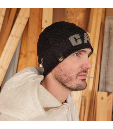 BONNET DE TRAVAIL BRANDED CAP NOIR