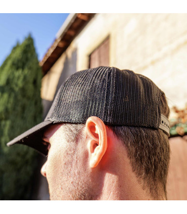 CASQUETTE DE TRAVAIL RAISED LOGO NOIR