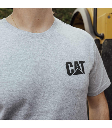TEE-SHIRT TRADEMARK GRIS CLAIR