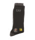 LOT DE 2 PAIRES CHAUSSETTES THERMO HIVER HOMME NOIR