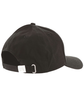 CASQUETTE TYPE BASE-BALL 100 % COTON NOIR