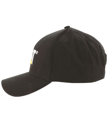 CASQUETTE TYPE BASE-BALL 100 % COTON NOIR