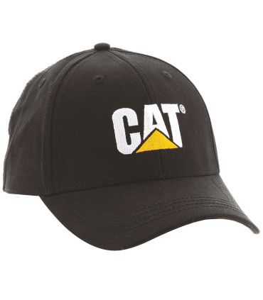 CASQUETTE TYPE BASE-BALL 100 % COTON NOIR