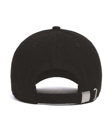 CASQUETTE TYPE BASE-BALL 100 % COTON NOIR