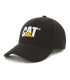 CASQUETTE TYPE BASE-BALL 100 % COTON NOIR