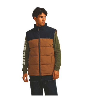 GILET MATELASSE ARTIC ZONE BRONZE