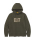 SWEAT-SHIRT TRADEMARK HOODIE VERT FORET