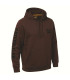 SWEAT-SHIRT MIDWEIGHT TRADEMARK BANNER COFFEE BEAN