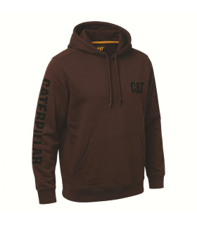 SWEAT-SHIRT MIDWEIGHT TRADEMARK BANNER COFFEE BEAN