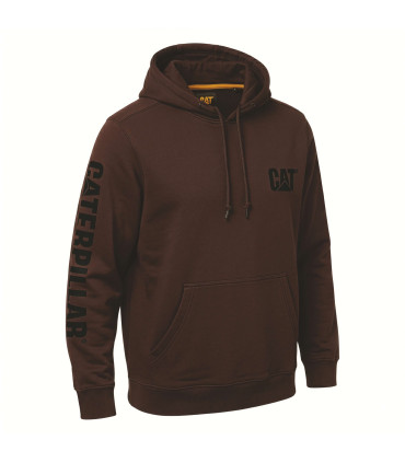 SWEAT-SHIRT MIDWEIGHT TRADEMARK BANNER COFFEE BEAN