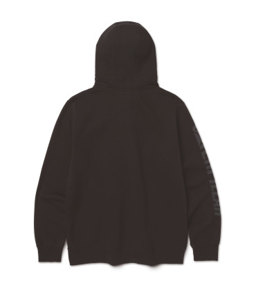 SWEAT-SHIRT MIDWEIGHT TRADEMARK BANNER NOIR