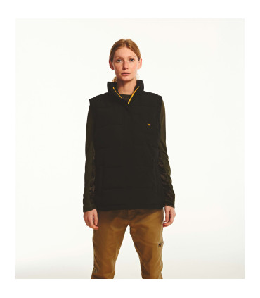 GILET MATELASSE FEMME ARTIC ZONE NOIR