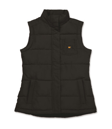 GILET MATELASSE FEMME ARTIC ZONE NOIR