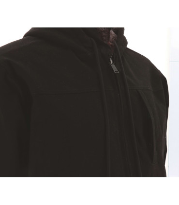 VESTE DE TRAVAIL SHERPA LINED NOIRE