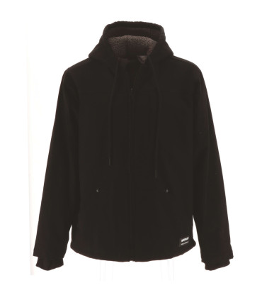 VESTE DE TRAVAIL SHERPA LINED NOIRE