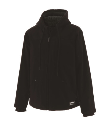 VESTE DE TRAVAIL SHERPA LINED NOIRE